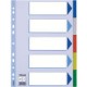 Esselte Multicoloured Polypropylene Dividers Separador en blanco con pestaña Polipropileno (PP) Multicolor